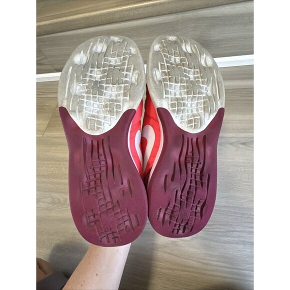 Womens NIKE MD RUNNER‎ 2 LOW Orange Coral Maroon Trainers 844901 600 Size 7 - Picture 9 of 13